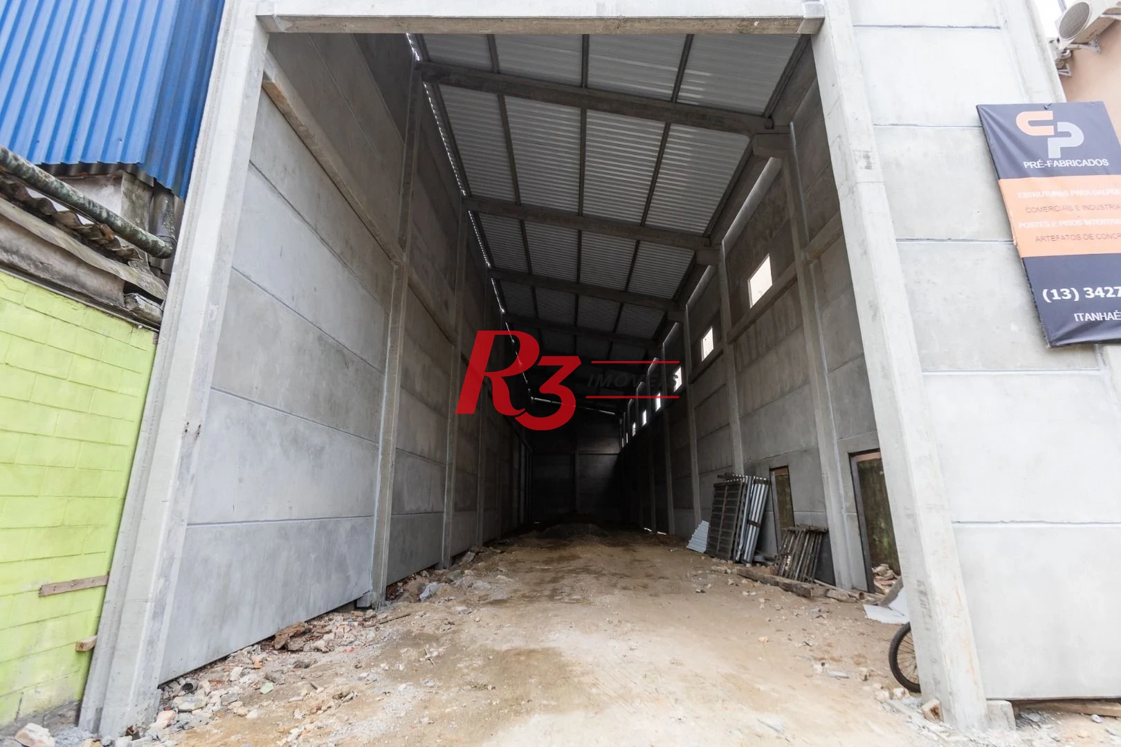 Galpão para alugar, 500 m² por R$ 23.000,01/mês - Macuco - Santos/SP