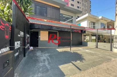 Loja para alugar, 76 m² por R$ 9.000,00/mês - Embaré - Santos/SP