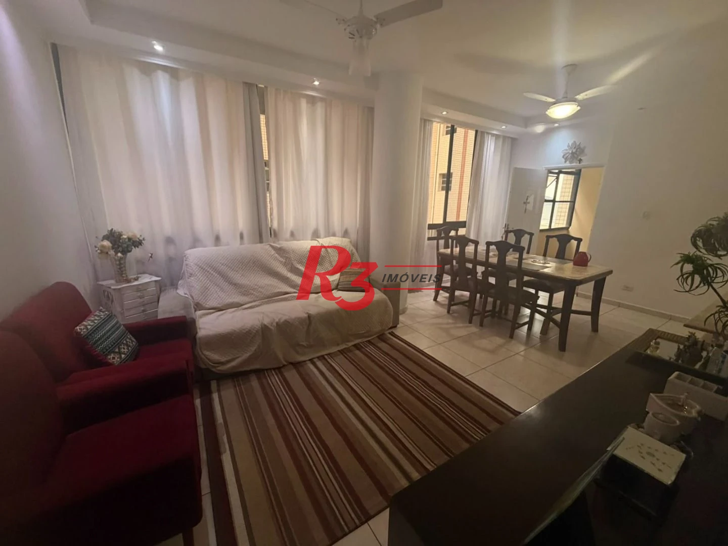 Apartamento com 3 dormitórios à venda, 106 m² por R$ 933.000,00 - Gonzaga - Santos/SP