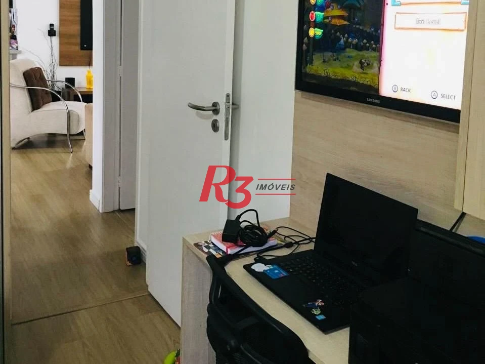 Apartamento com 2 dormitórios à venda, 74 m² por R$ 680.000,00 - José Menino - Santos/SP