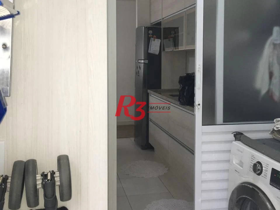 Apartamento com 2 dormitórios à venda, 74 m² por R$ 680.000,00 - José Menino - Santos/SP