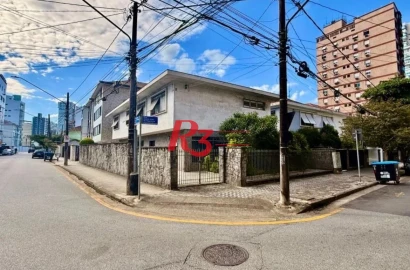 Sobrado com 5 dormitórios para alugar, 369 m² por R$ 22.000,00/mês - Ponta da Praia - Santos/SP
