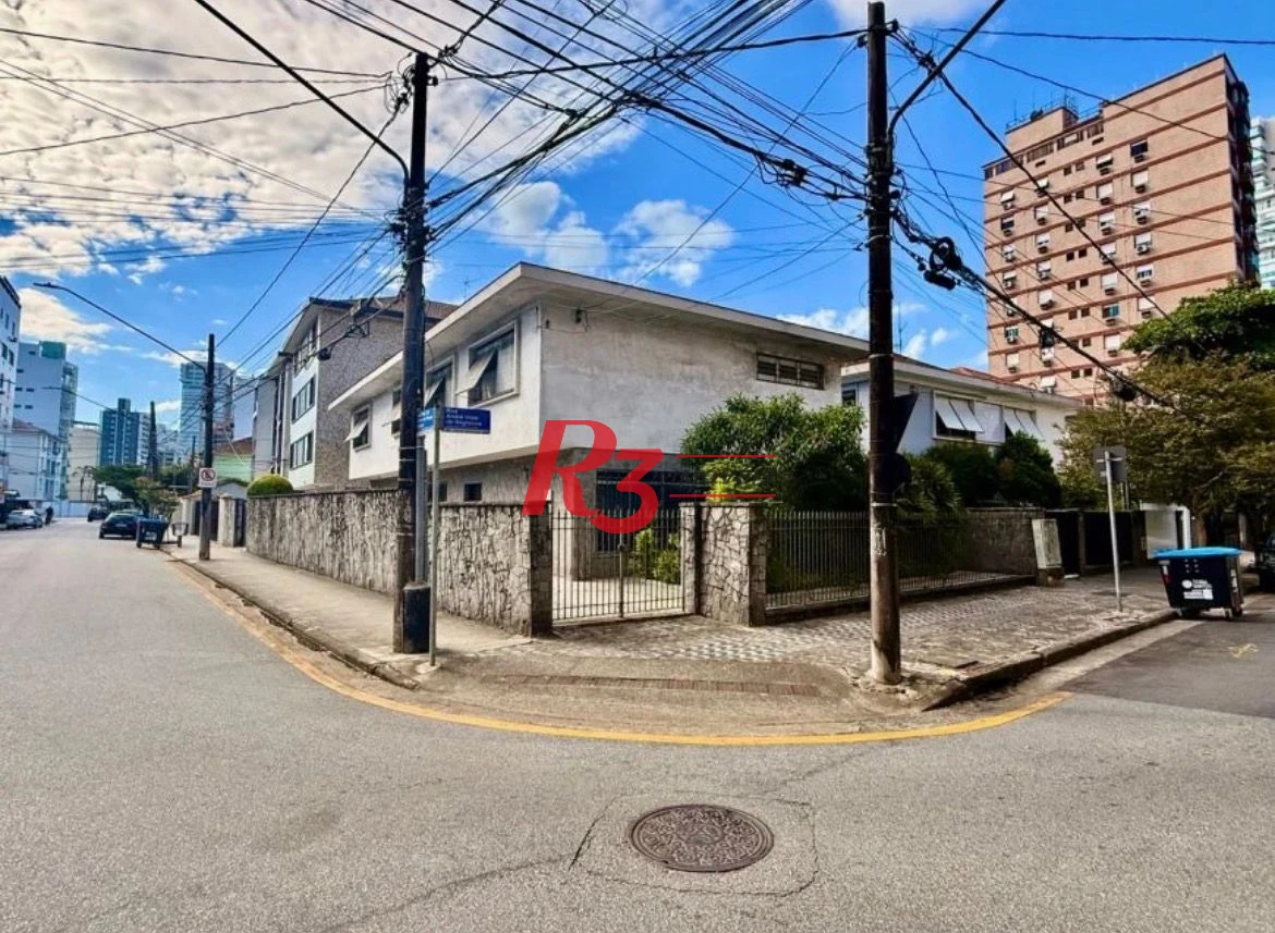 Sobrado com 5 dormitórios para alugar, 369 m² por R$ 22.000,00/mês - Ponta da Praia - Santos/SP
