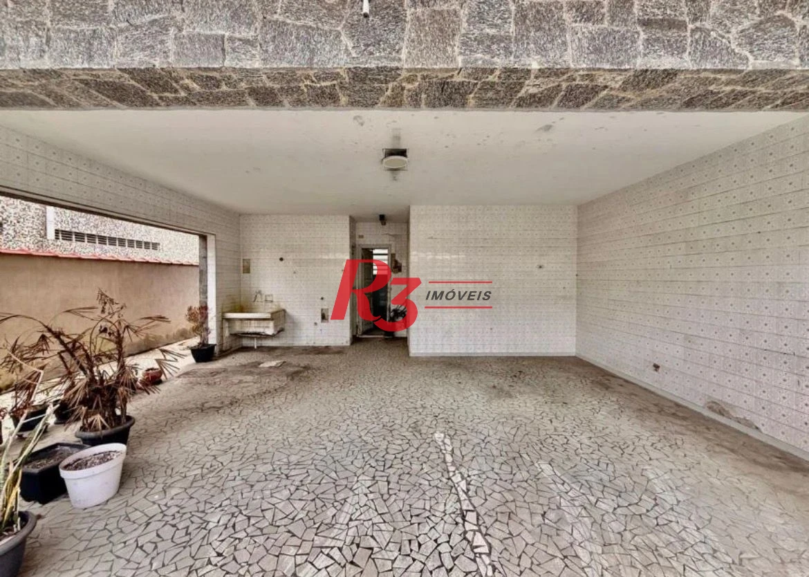 Sobrado com 5 dormitórios para alugar, 369 m² por R$ 22.000,00/mês - Ponta da Praia - Santos/SP