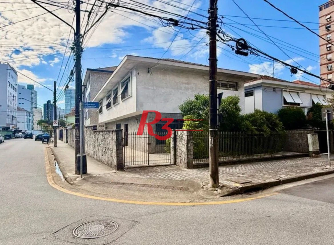 Sobrado com 5 dormitórios para alugar, 369 m² por R$ 22.000,00/mês - Ponta da Praia - Santos/SP