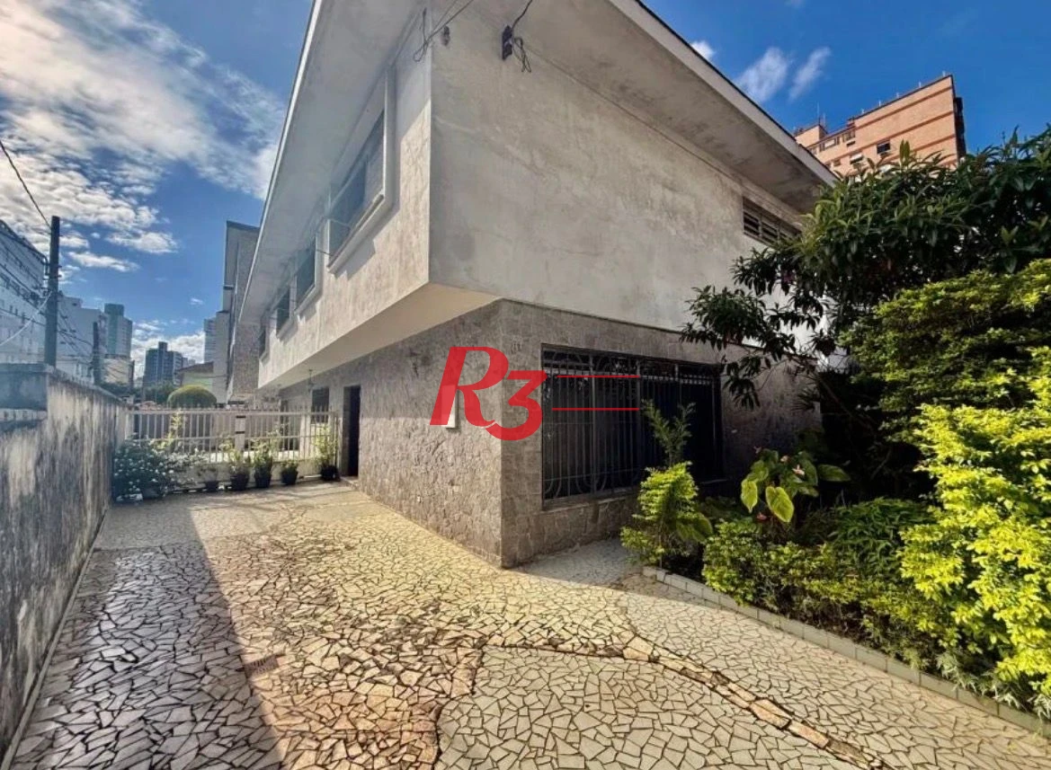Sobrado com 5 dormitórios para alugar, 369 m² por R$ 22.000,00/mês - Ponta da Praia - Santos/SP