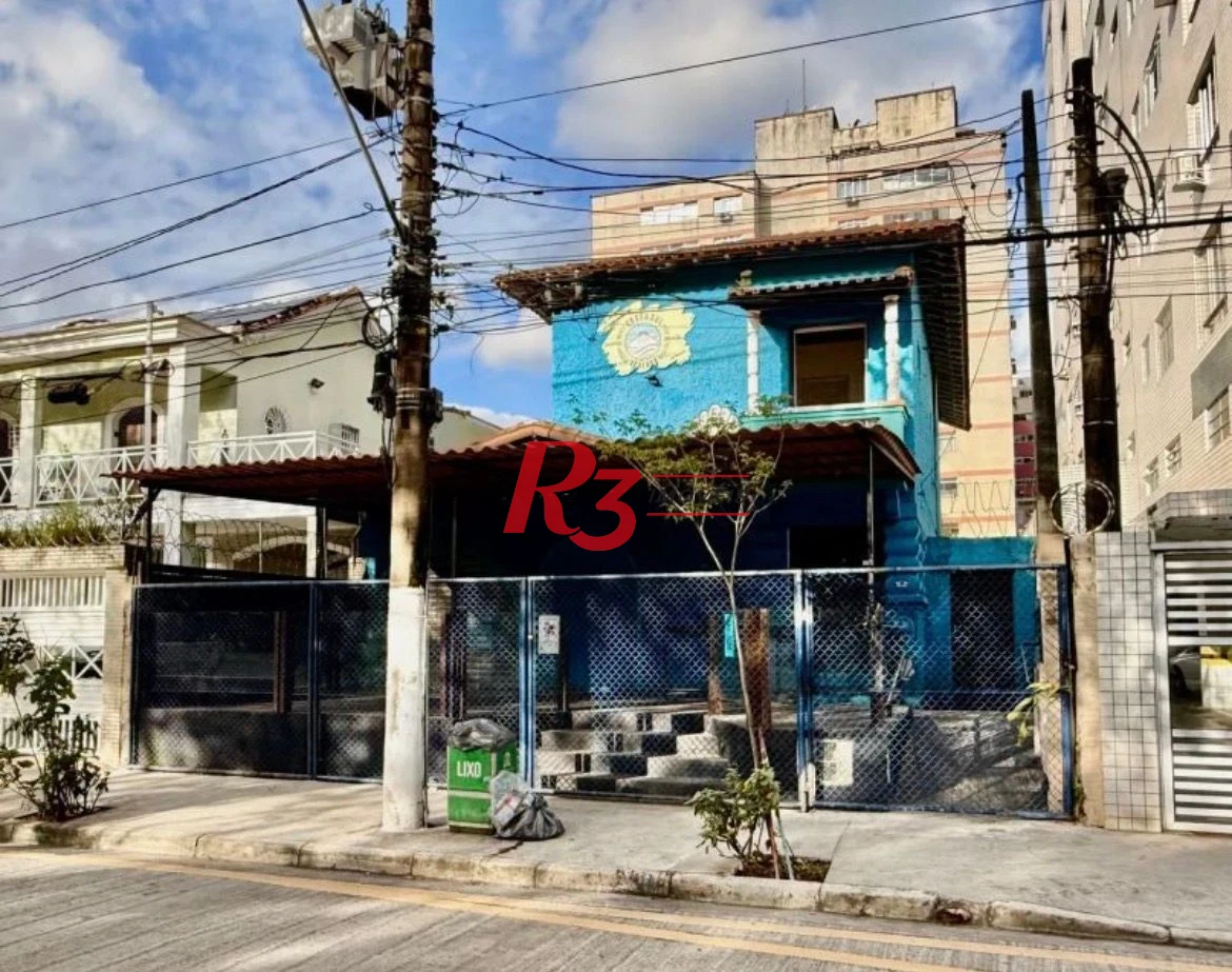 Sobrado com 3 dormitórios para alugar, 300 m² por R$ 8.000,02/mês - José Menino - Santos/SP