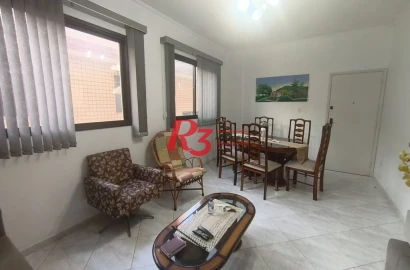 Apartamento à venda, 92 m² por R$ 750.000,00 - Embaré - Santos/SP