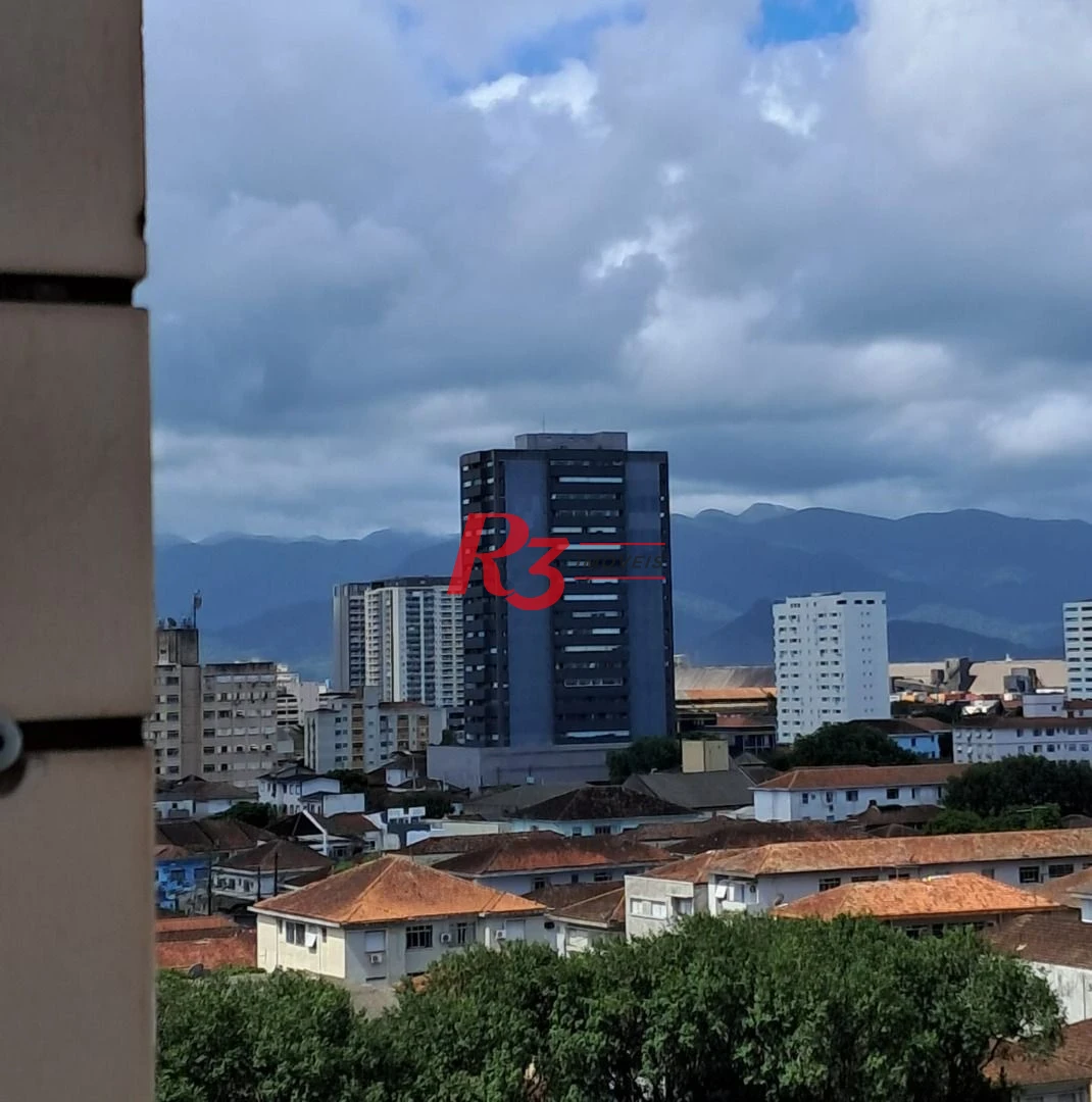 Apartamento com 1 dormitório para alugar, 47 m² por R$ 3.200,00/mês - Encruzilhada - Santos/SP