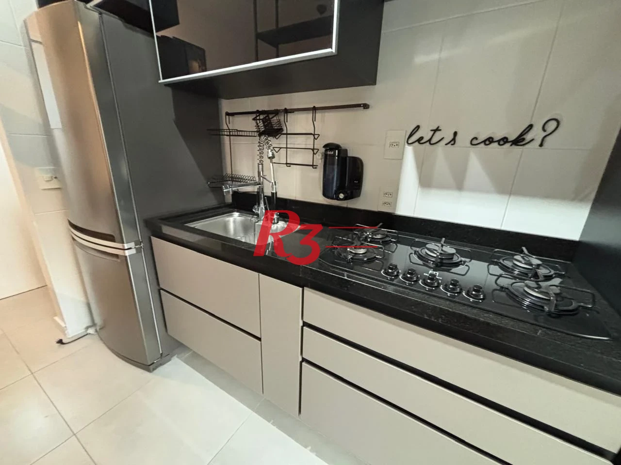Apartamento com 1 dormitório à venda, 50 m² por R$ 585.000,00 - José Menino - Santos/SP
