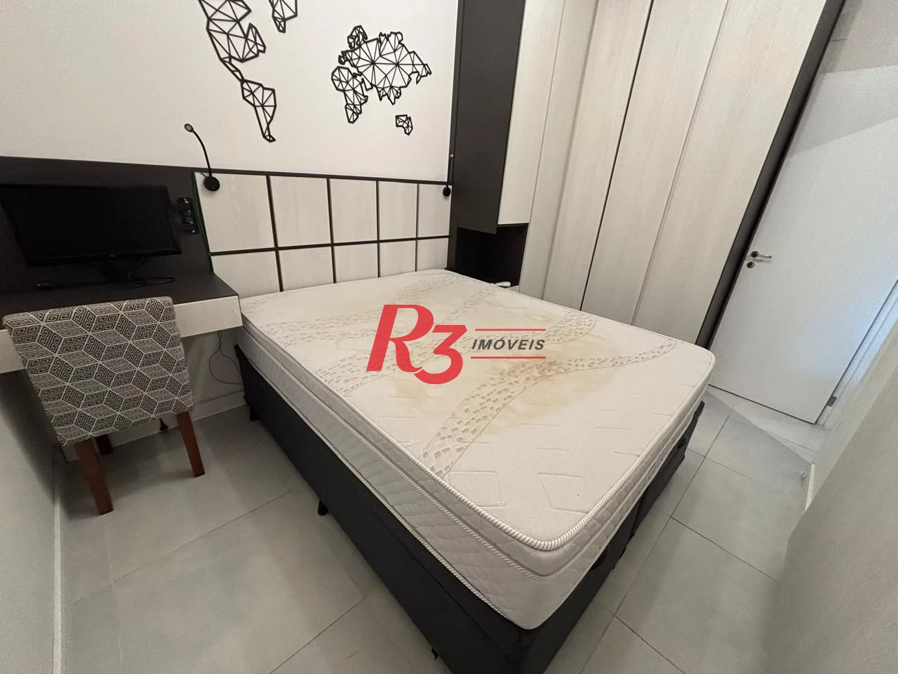 Apartamento com 1 dormitório à venda, 50 m² por R$ 585.000,00 - José Menino - Santos/SP