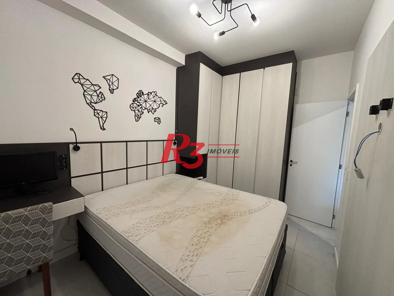 Apartamento com 1 dormitório à venda, 50 m² por R$ 585.000,00 - José Menino - Santos/SP