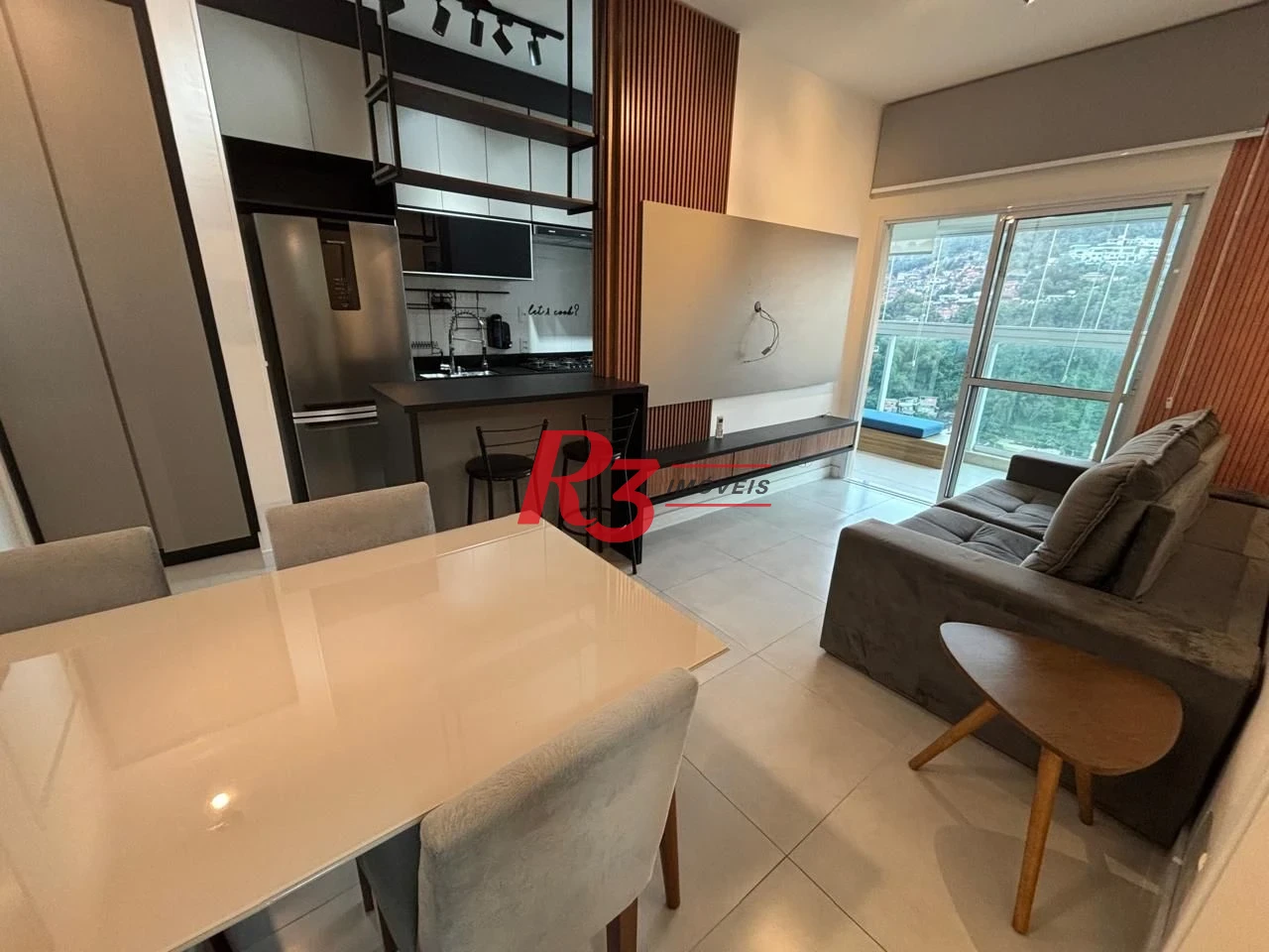 Apartamento com 1 dormitório à venda, 50 m² por R$ 585.000,00 - José Menino - Santos/SP
