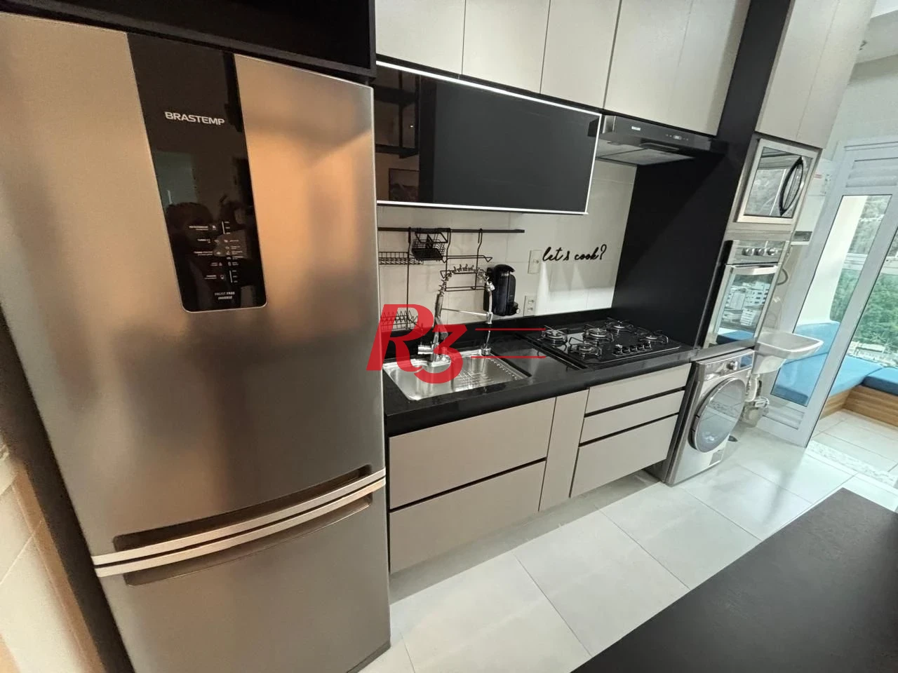 Apartamento com 1 dormitório à venda, 50 m² por R$ 585.000,00 - José Menino - Santos/SP