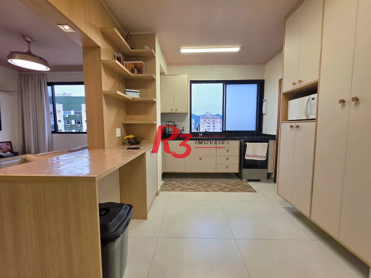 Cobertura com 3 dormitórios à venda, 160 m² por R$ 1.300.000,00 - Campo Grande - Santos/SP