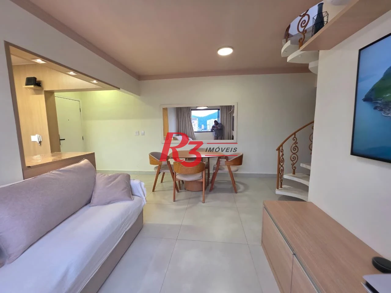 Cobertura com 3 dormitórios à venda, 160 m² por R$ 1.300.000,00 - Campo Grande - Santos/SP