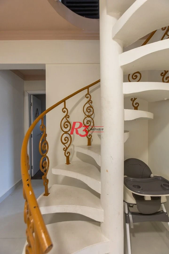 Cobertura à venda, 160 m² por R$ 1.300.000,00 - Campo Grande - Santos/SP