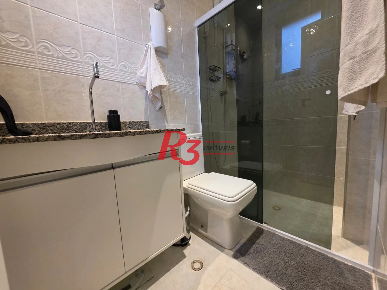 Cobertura com 3 dormitórios à venda, 160 m² por R$ 1.300.000,00 - Campo Grande - Santos/SP