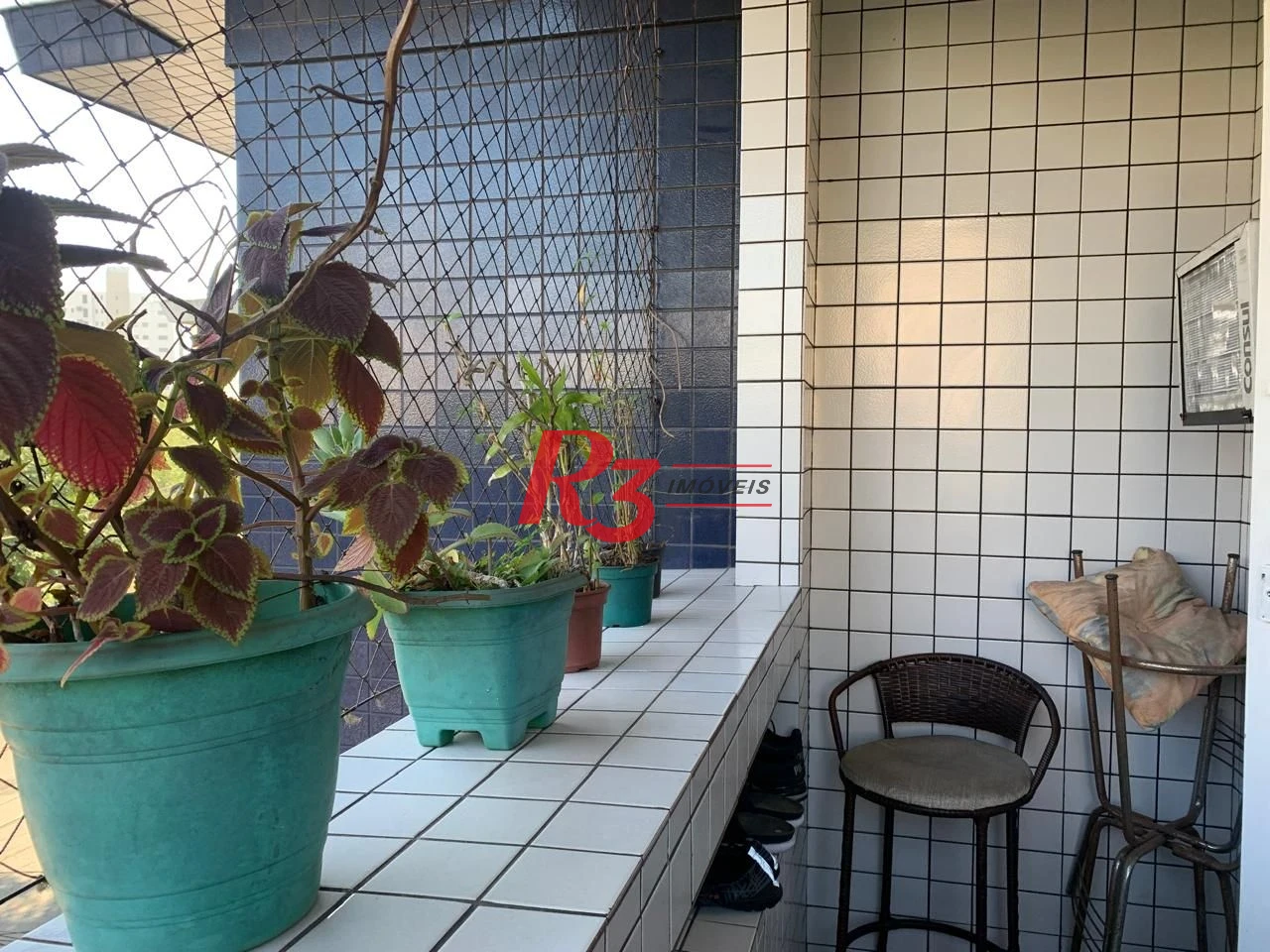 Apartamento com 3 dormitórios à venda, 98 m² por R$ 490.000,00 - Embaré - Santos/SP