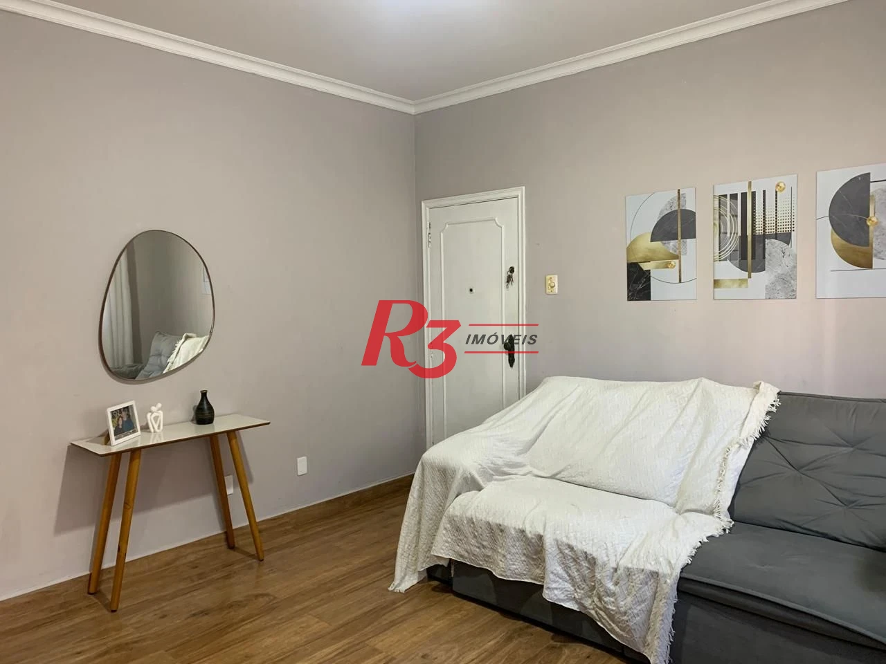 Apartamento com 3 dormitórios à venda, 98 m² por R$ 490.000,00 - Embaré - Santos/SP