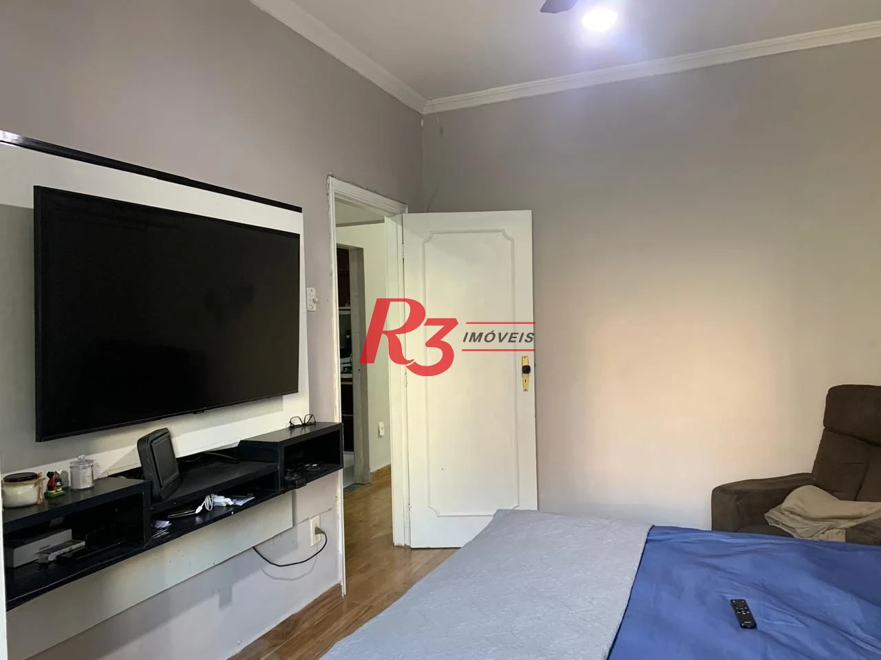 Apartamento com 3 dormitórios à venda, 98 m² por R$ 490.000,00 - Embaré - Santos/SP