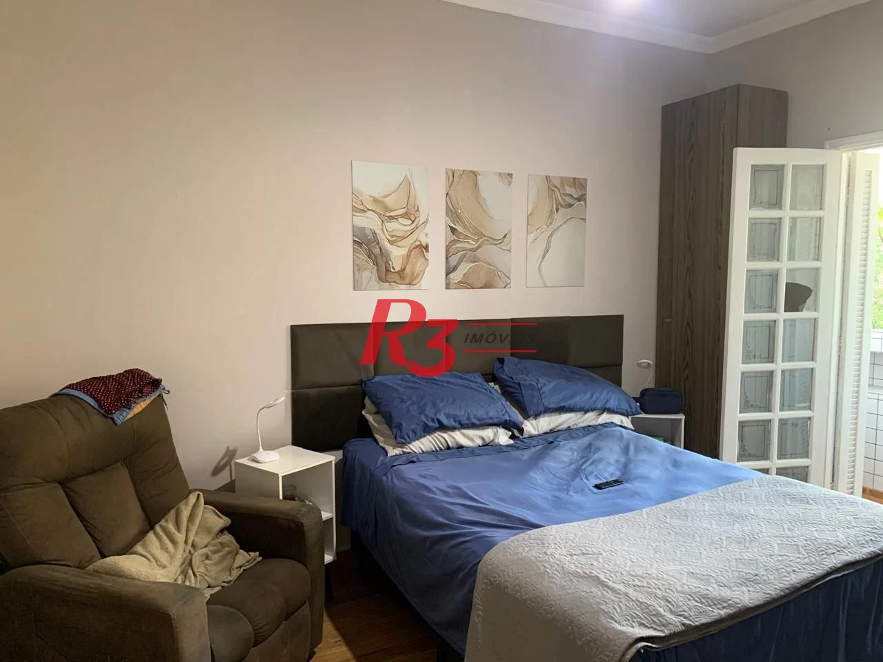 Apartamento com 3 dormitórios à venda, 98 m² por R$ 490.000,00 - Embaré - Santos/SP