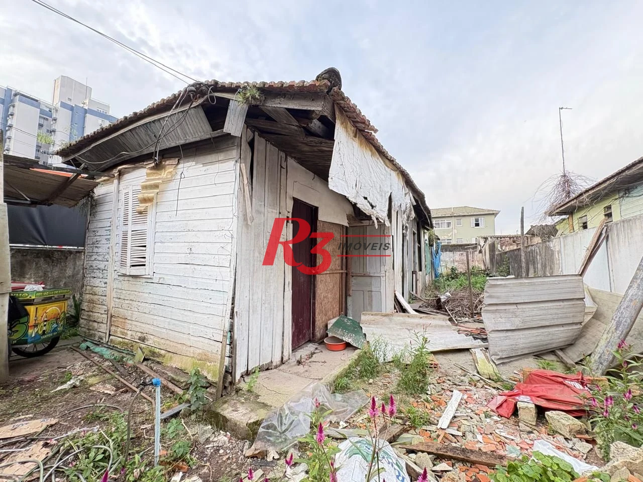Terreno à venda, 375 m² por R$ 1.600.000,00 - Estuário - Santos/SP