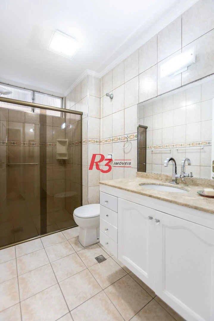 Apartamento com 3 dormitórios à venda, 116 m² por R$ 1.000.000,00 - Aparecida - Santos/SP
