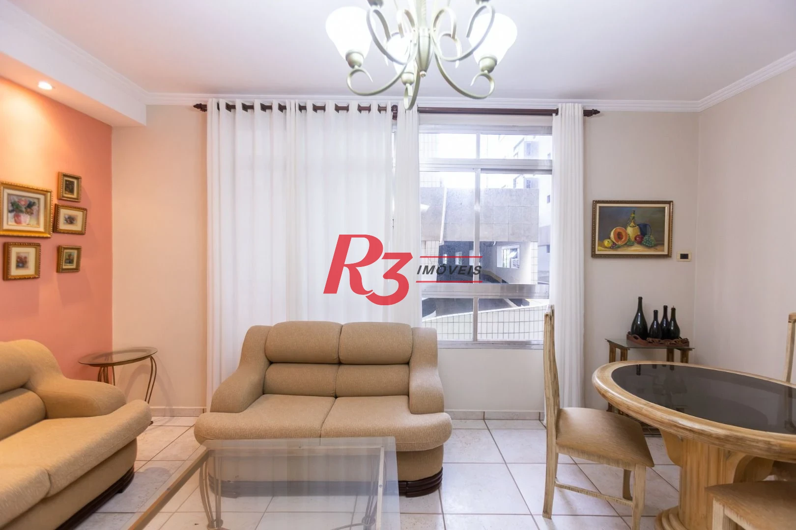 Apartamento com 3 dormitórios à venda, 116 m² por R$ 1.000.000,00 - Aparecida - Santos/SP