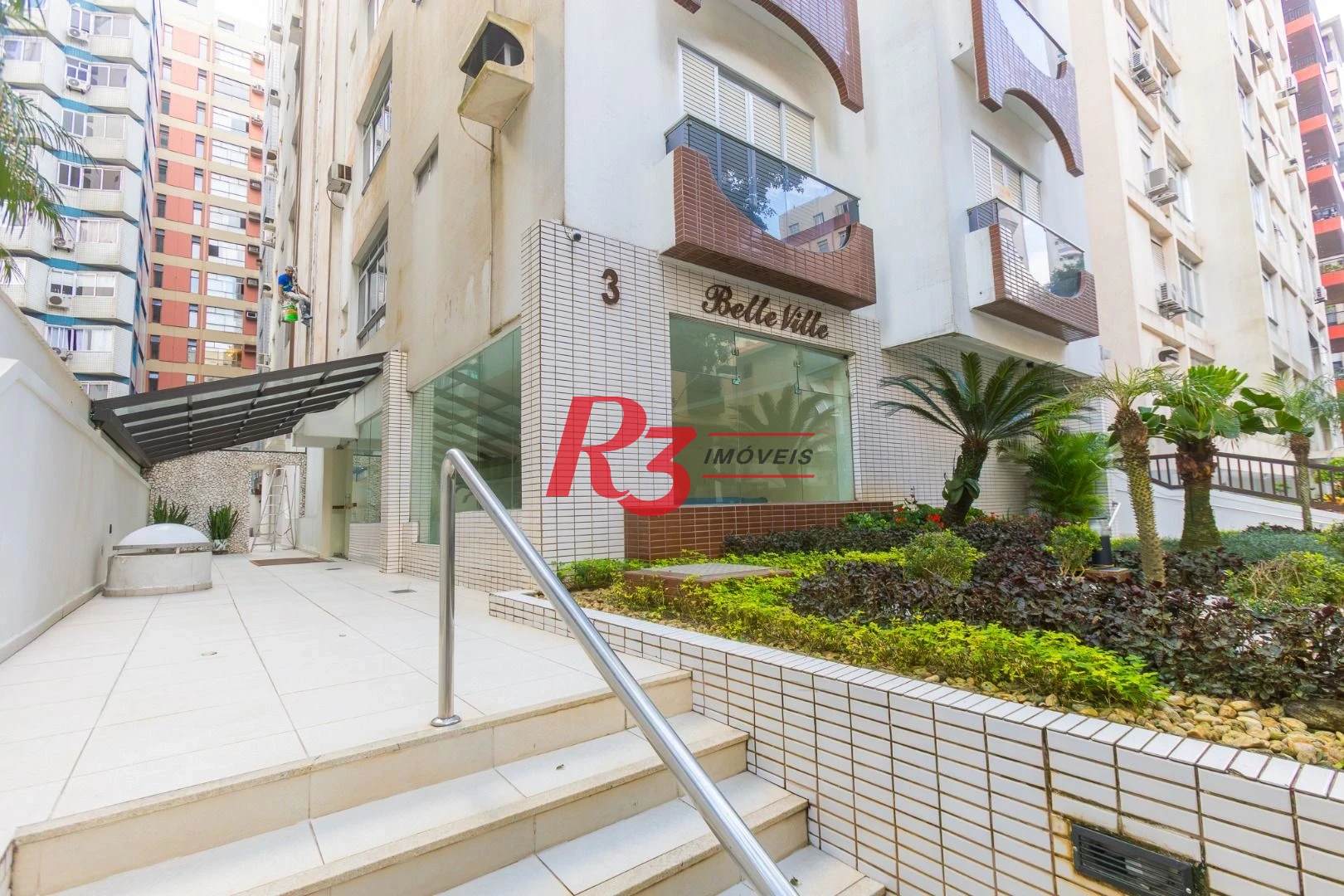 Apartamento com 3 dormitórios à venda, 116 m² por R$ 1.000.000,00 - Aparecida - Santos/SP