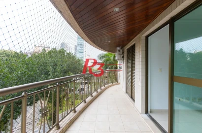 Apartamento com 3 dormitórios à venda, 143 m² por R$ 1.600.000,00 - Ponta da Praia - Santos/SP