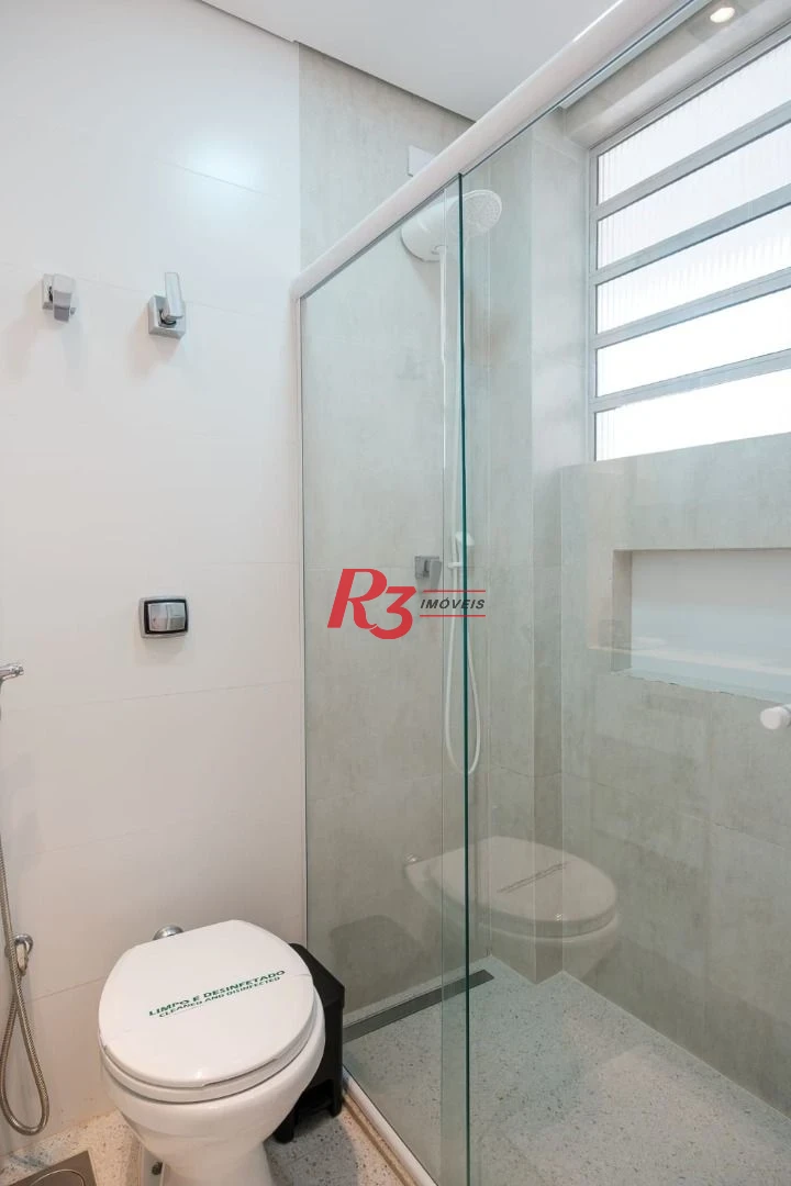 Studio com 1 dormitório para alugar, 34 m² por R$ 4.000,00/mês - Boqueirão - Santos/SP