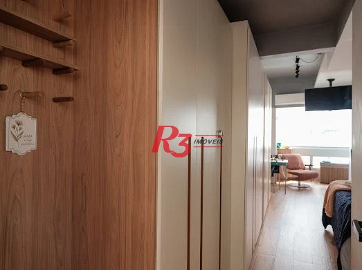 Studio com 1 dormitório para alugar, 34 m² por R$ 4.000,00/mês - Boqueirão - Santos/SP