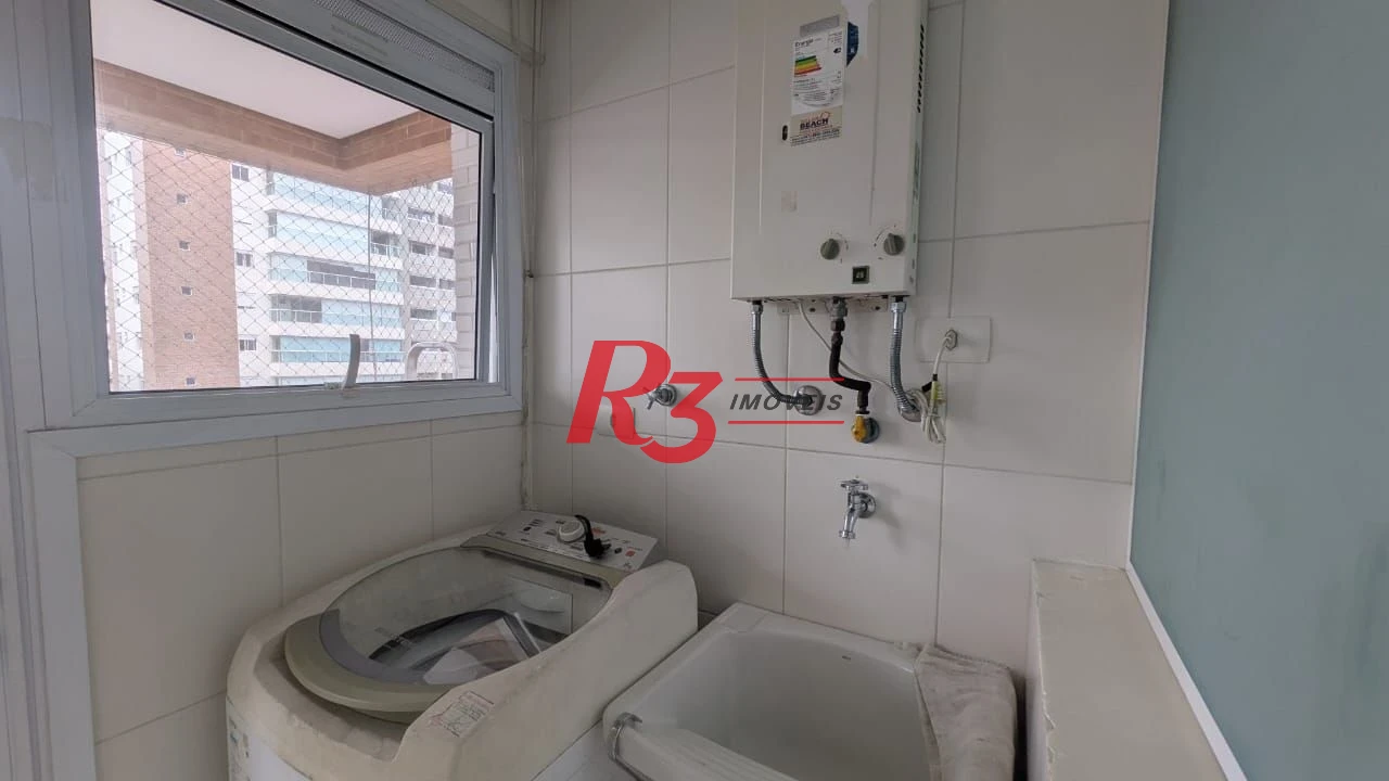 Apartamento com 1 dormitório para alugar, 59 m² por R$ 4.300,01/ano - Boqueirão - Santos/SP