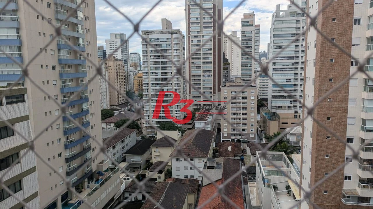 Apartamento com 1 dormitório para alugar, 59 m² por R$ 4.300,01/ano - Boqueirão - Santos/SP