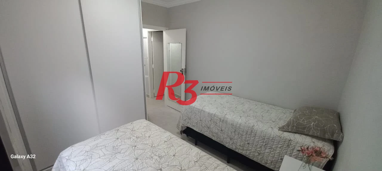 Apartamento com 3 dormitórios à venda, 100 m² por R$ 980.000,00 - Gonzaga - Santos/SP