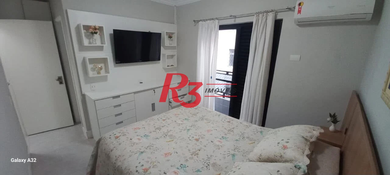 Apartamento com 3 dormitórios à venda, 100 m² por R$ 980.000,00 - Gonzaga - Santos/SP