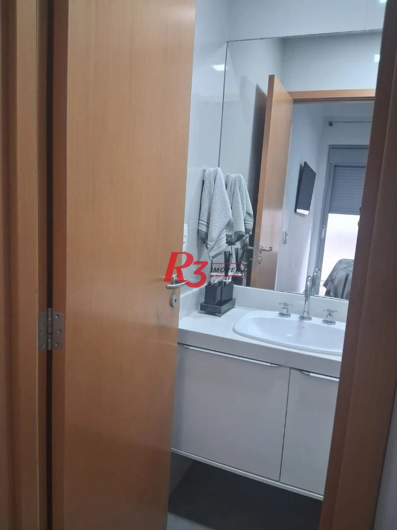 Apartamento com 1 dormitório à venda, 46 m² por R$ 740.000,00 - Boqueirão - Santos/SP