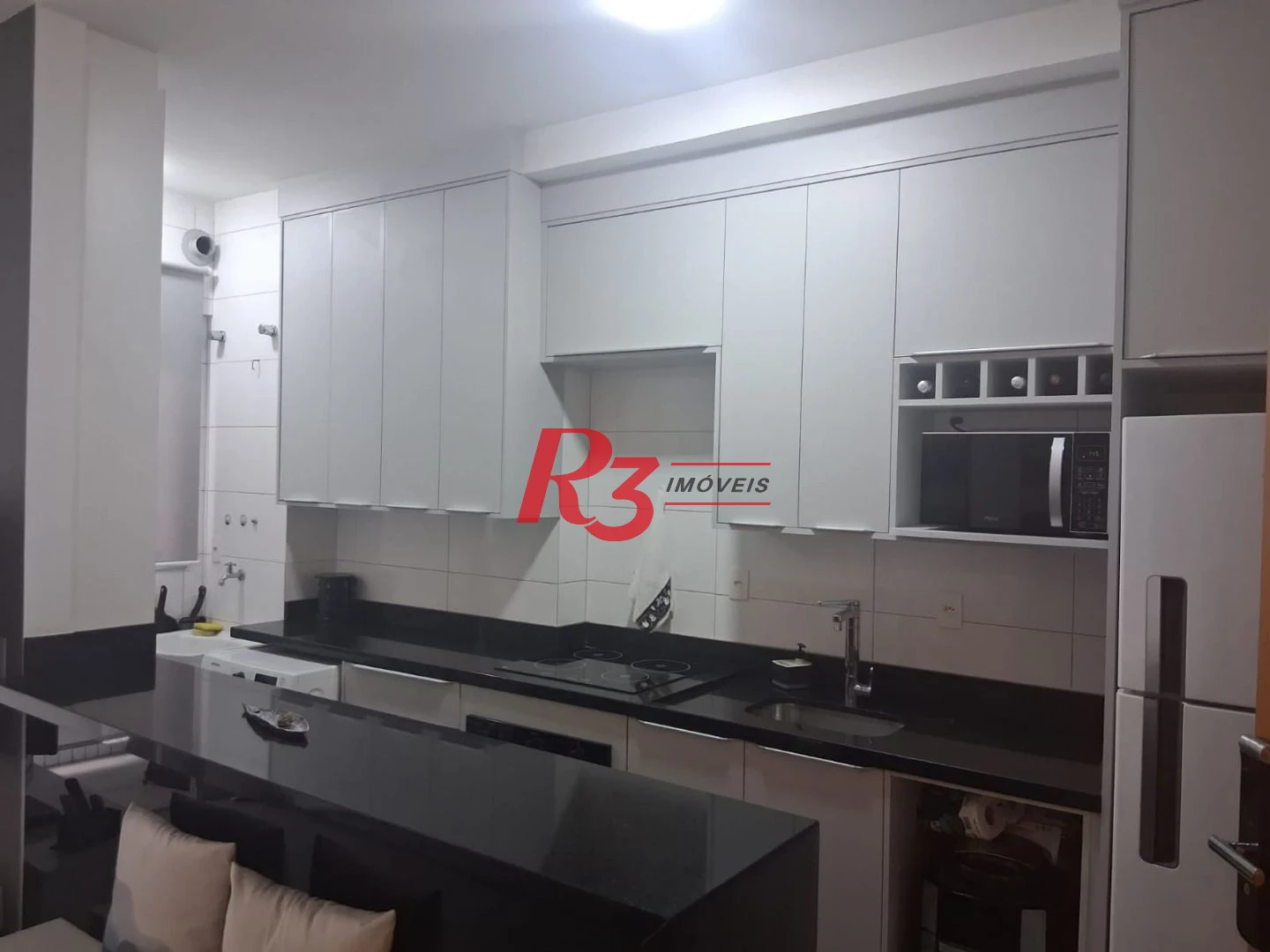 Apartamento com 1 dormitório à venda, 46 m² por R$ 740.000,00 - Boqueirão - Santos/SP