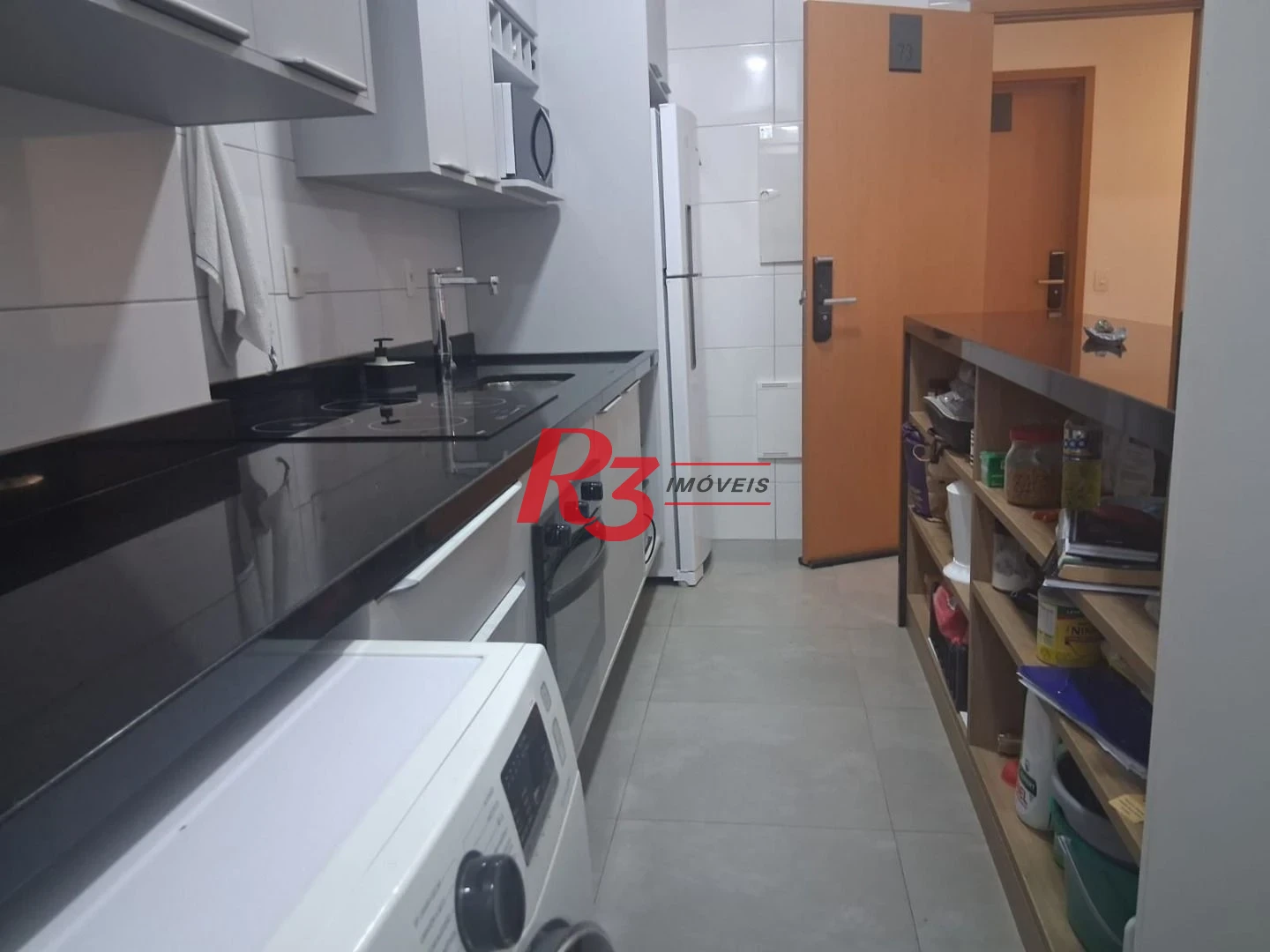 Apartamento com 1 dormitório à venda, 46 m² por R$ 740.000,00 - Boqueirão - Santos/SP