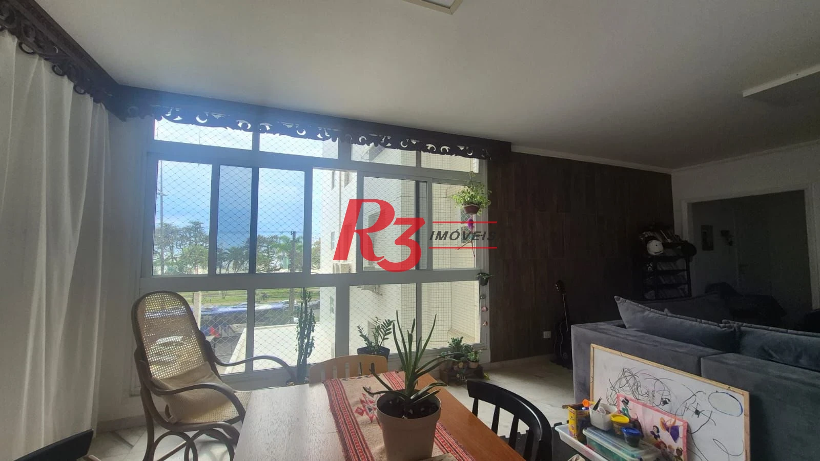 Apartamento com 3 dormitórios à venda, 145 m² por R$ 1.500.000,00 - Gonzaga - Santos/SP