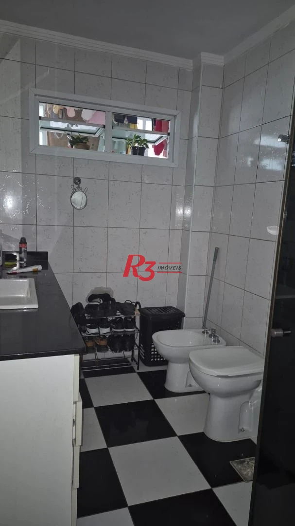 Apartamento com 3 dormitórios à venda, 145 m² por R$ 1.500.000,00 - Gonzaga - Santos/SP
