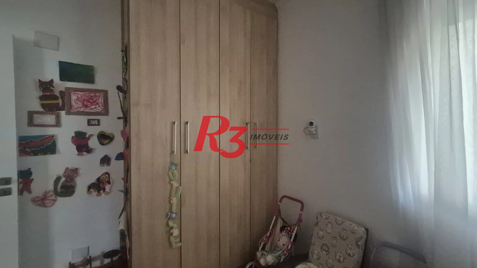 Apartamento com 3 dormitórios à venda, 145 m² por R$ 1.500.000,00 - Gonzaga - Santos/SP