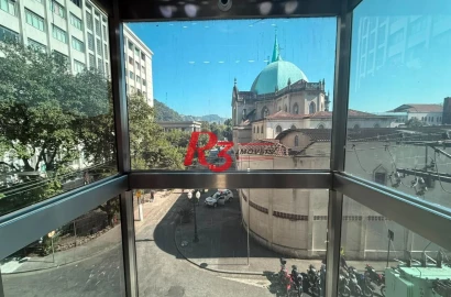 Sala para alugar, 110 m² por R$ 3.000,00/mês - Centro - Santos/SP