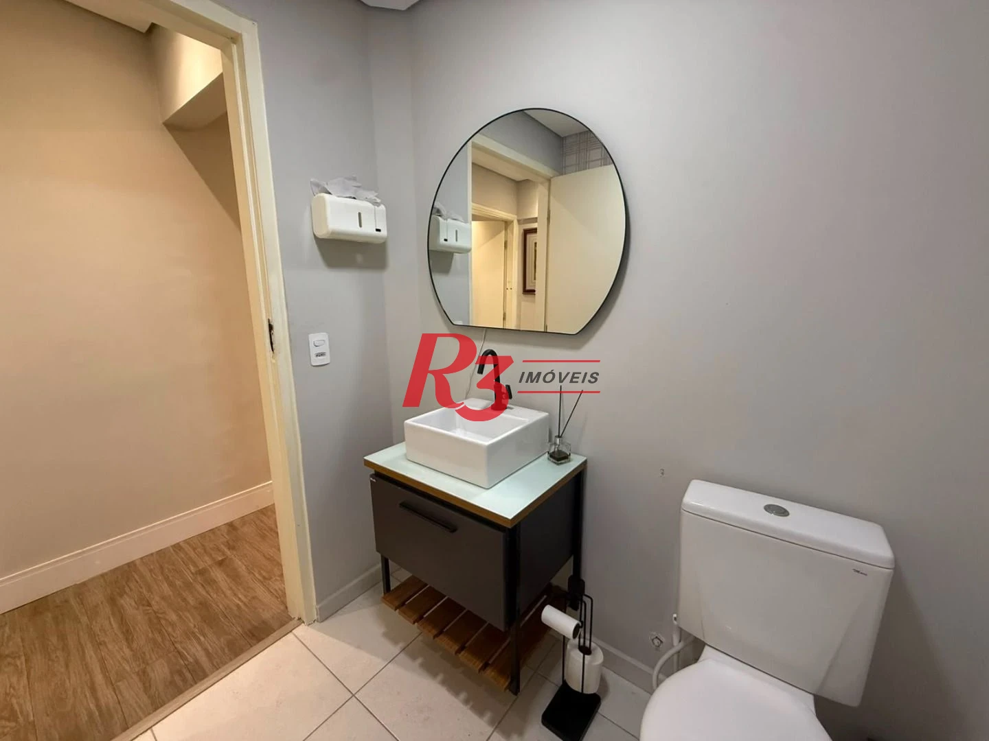 Sala para alugar, 110 m² por R$ 3.000,00/mês - Centro - Santos/SP
