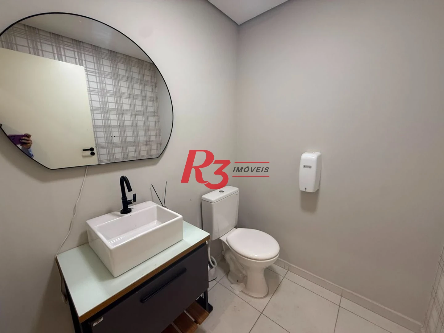 Sala para alugar, 110 m² por R$ 3.000,00/mês - Centro - Santos/SP