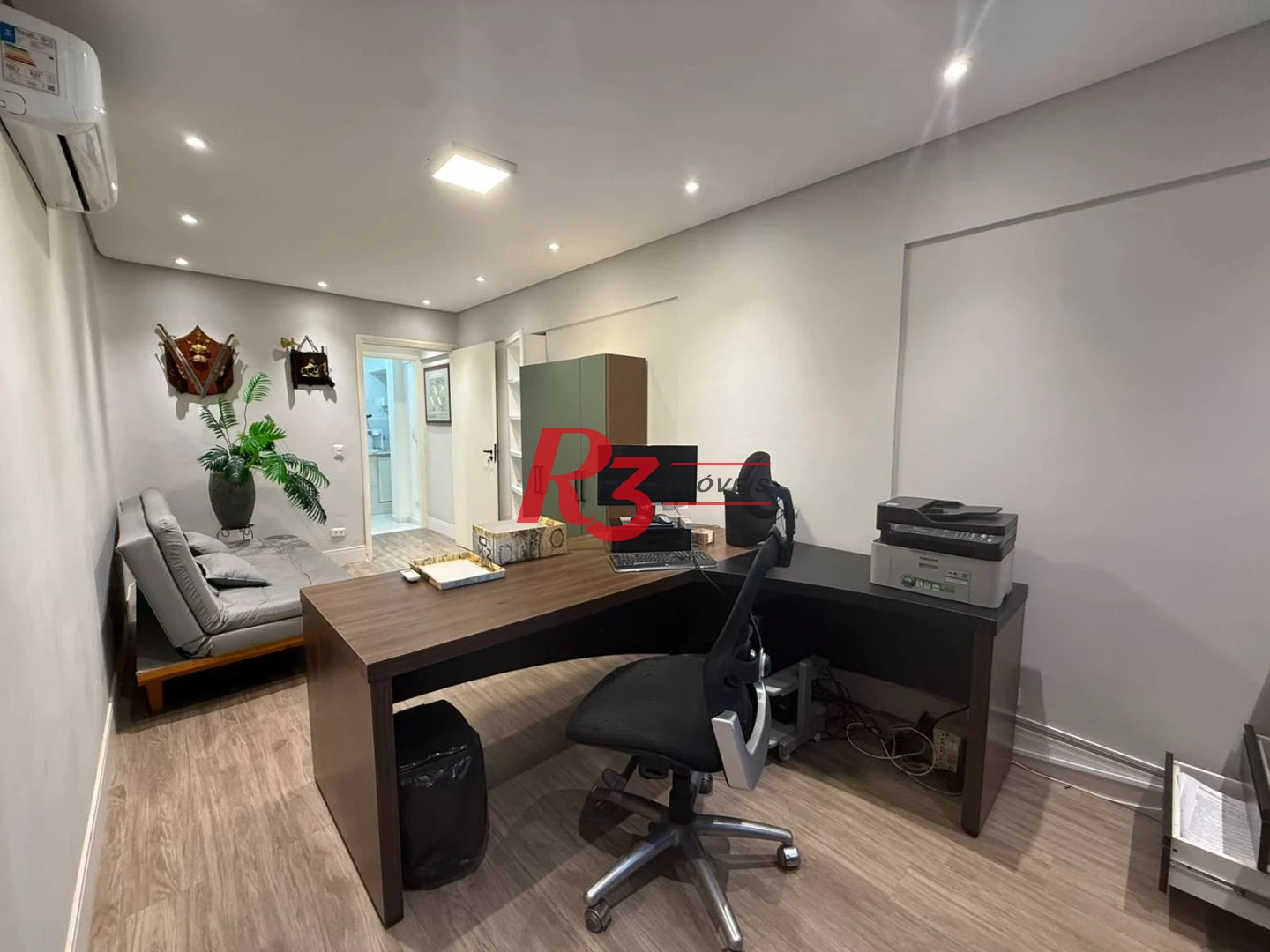 Sala para alugar, 110 m² por R$ 3.000,00/mês - Centro - Santos/SP
