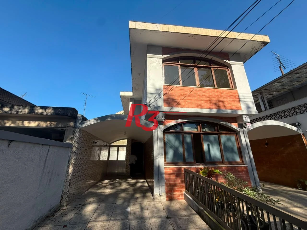 Casa com 2 dormitórios para alugar, 110 m² por R$ 4.707,65/mês - Aparecida - Santos/SP