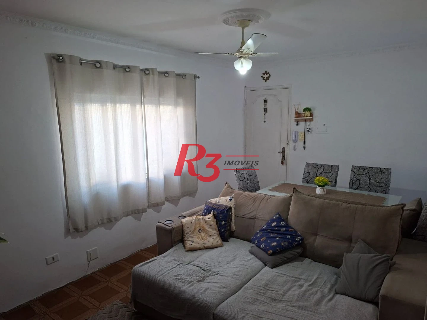 Apartamento com 3 dormitórios à venda, 60 m² por R$ 330.000,00 - Aparecida - Santos/SP