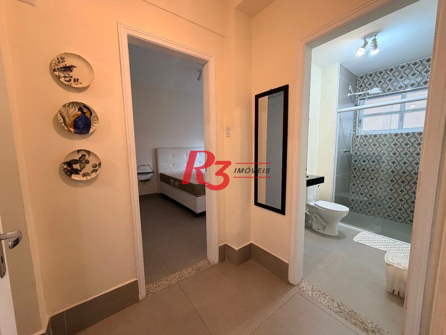 Apartamento para alugar, 68 m² por R$ 4.500,00/mês - Boqueirão - Santos/SP